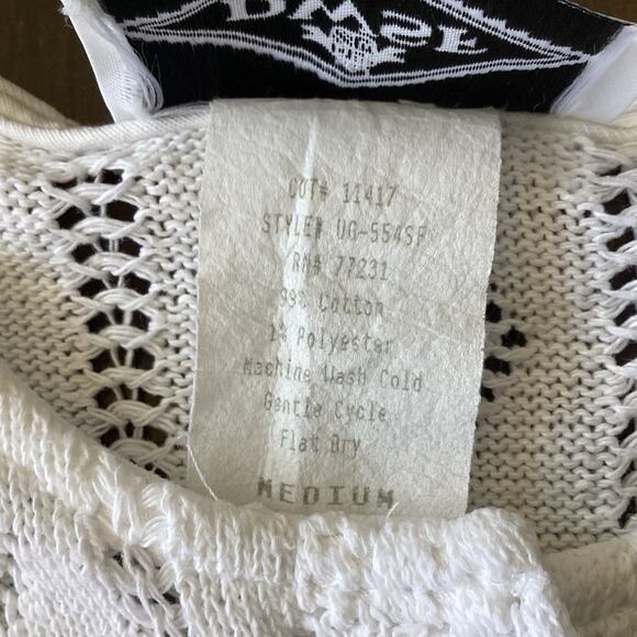 Vintage DWSF Pointelle Knit Top - Picture 6 of 7